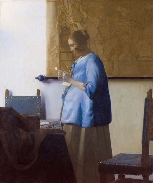 854px-Vermeer,_Johannes_-_Woman_reading_a_letter_-_ca._1662-1663